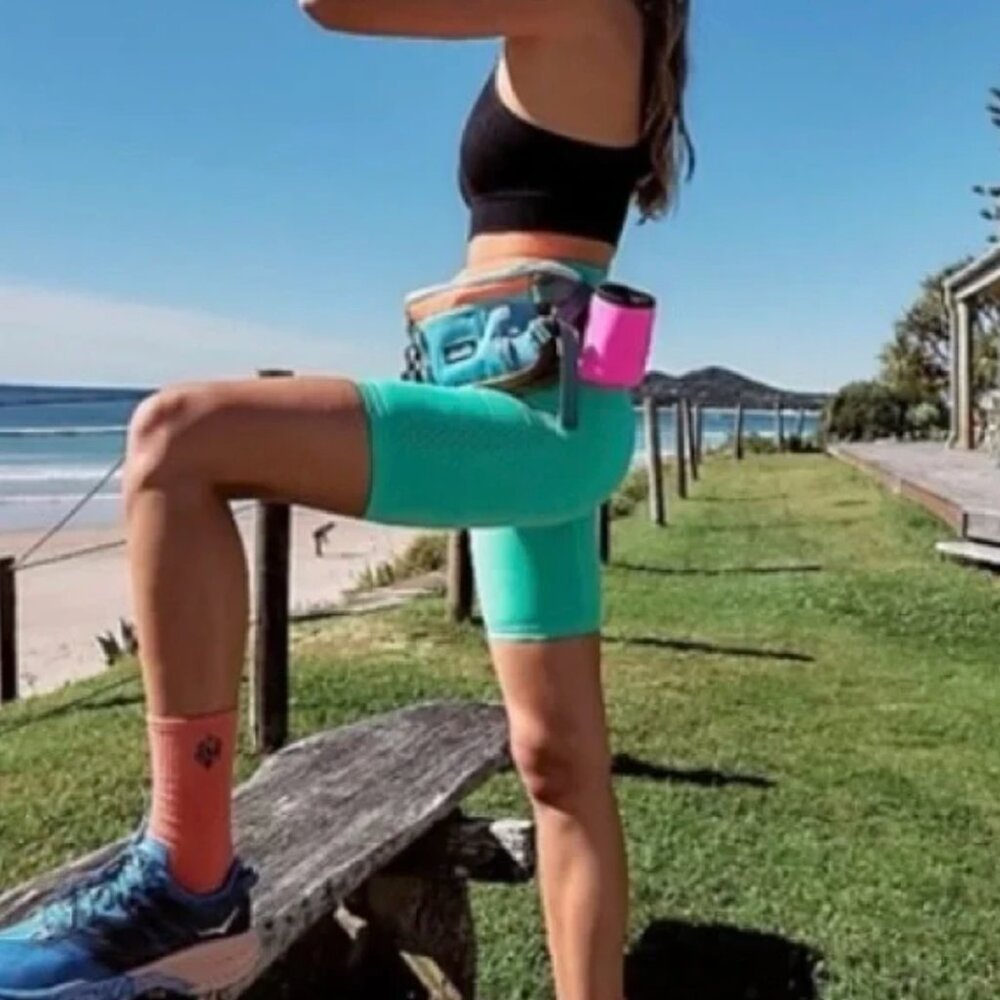 FREE PEOPLE MOVEMENT Good Karma Shorts in green size XS